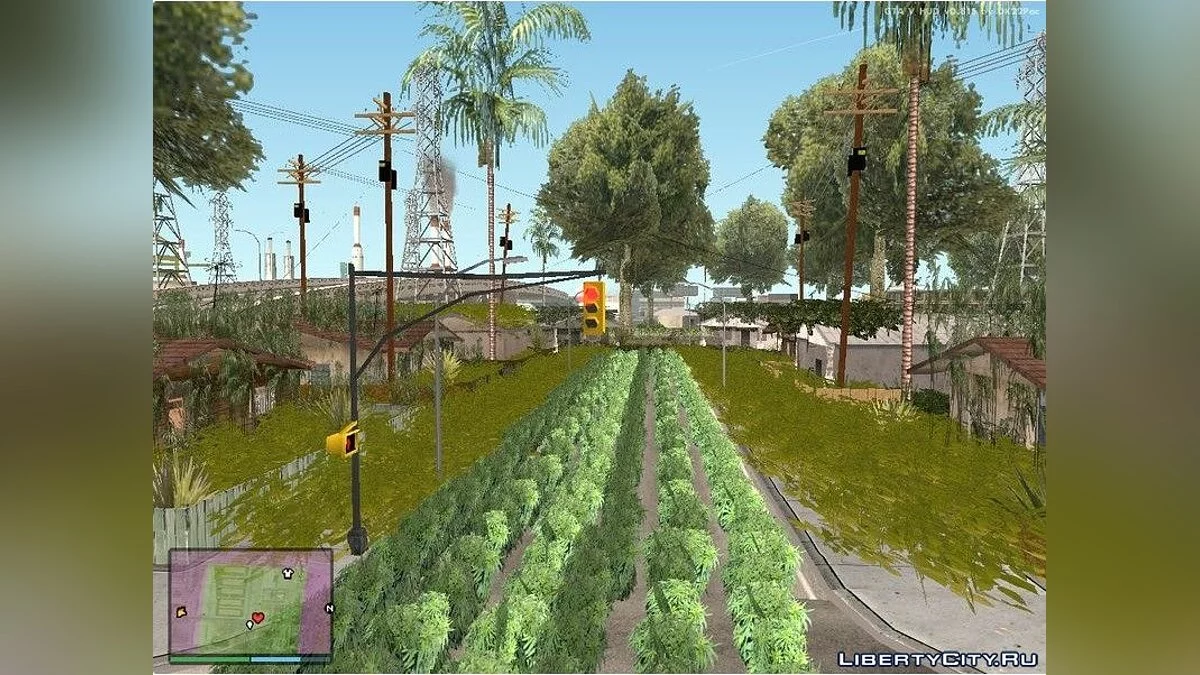 Зарослий Лос-Сантос / GTA San Andreas (iOS, Android)