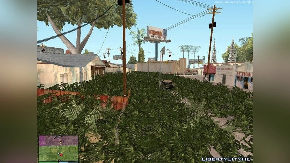 Зарослий Лос-Сантос / GTA San Andreas (iOS, Android)