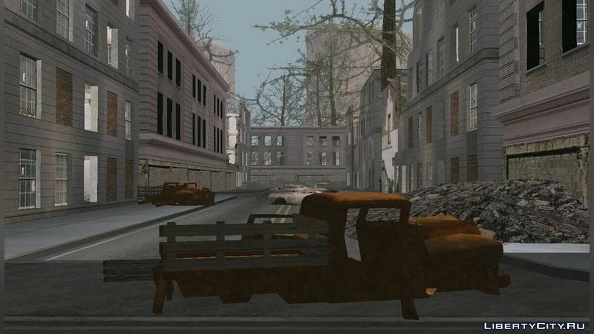 Modpack "Abandoned Areas" / GTA San Andreas (iOS, Android)