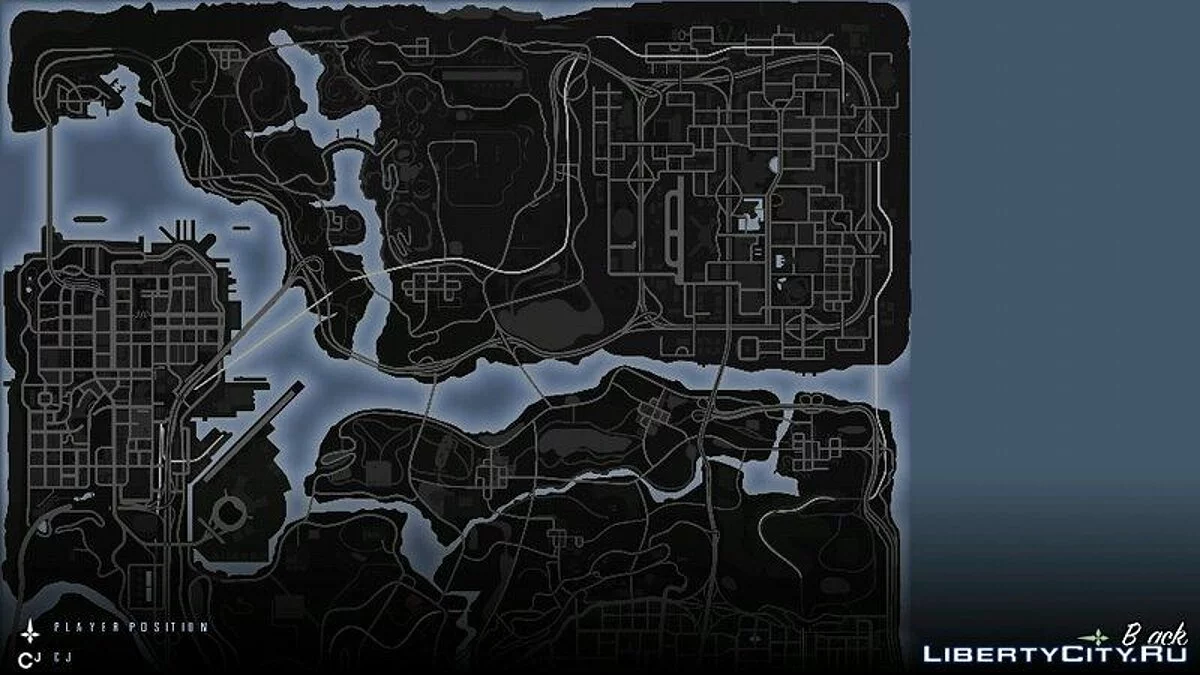 GTA 5/GTA 4 Stil Radar / GTA San Andreas (iOS, Android)