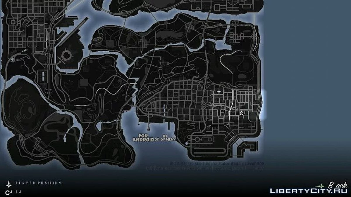 GTA 5/GTA 4 Stil Radar / GTA San Andreas (iOS, Android)