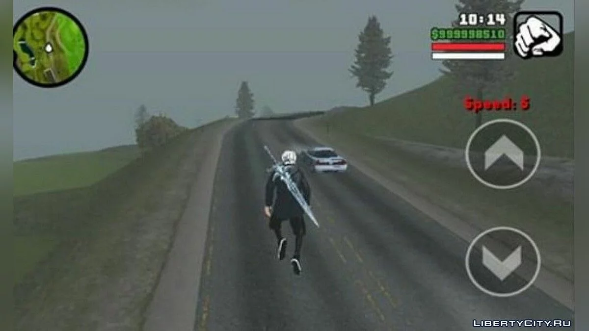 Capacité de voler + Nouvelles animations de Tokyo Ghoul / GTA San Andreas (iOS, Android)