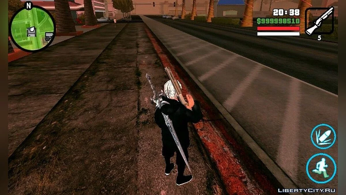Capacité de voler + Nouvelles animations de Tokyo Ghoul / GTA San Andreas (iOS, Android)