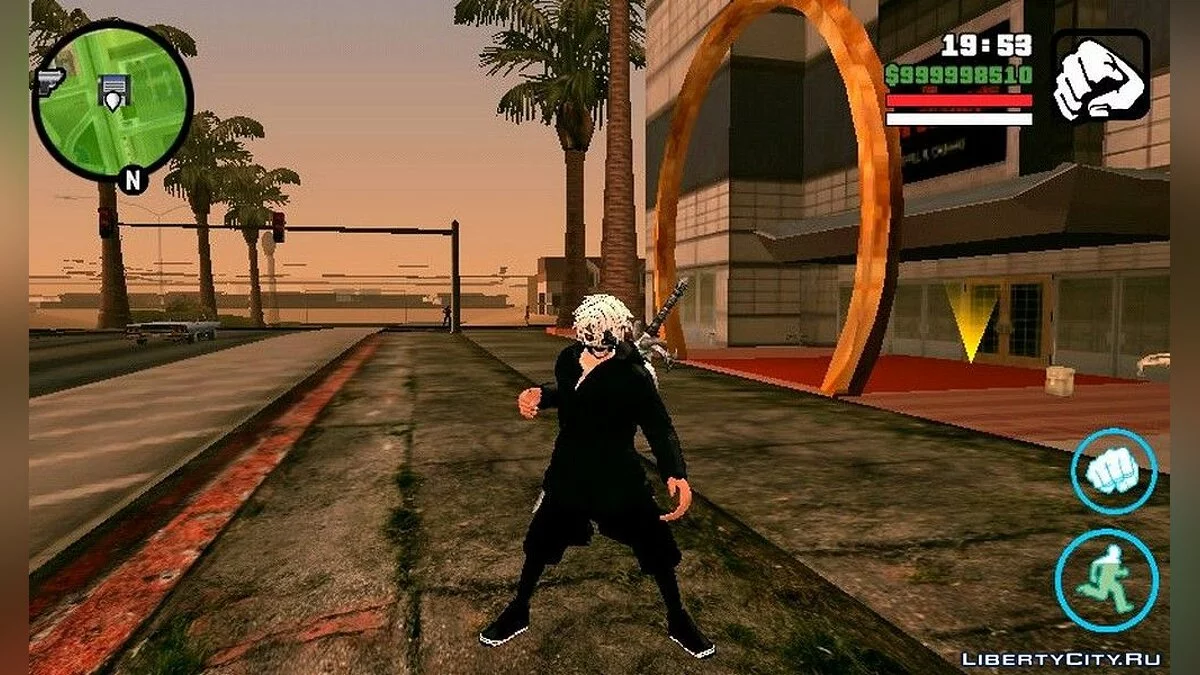 Capacité de voler + Nouvelles animations de Tokyo Ghoul / GTA San Andreas (iOS, Android)