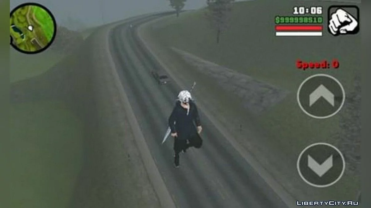 Capacité de voler + Nouvelles animations de Tokyo Ghoul / GTA San Andreas (iOS, Android)