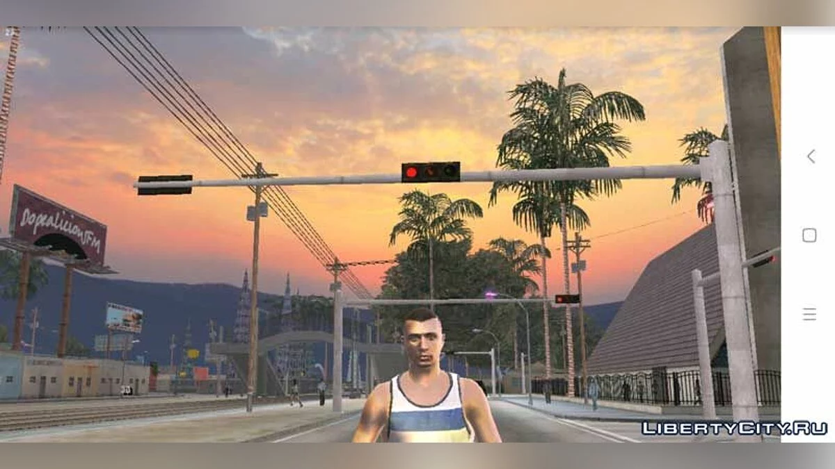 Реалістичне небо 4K HD / GTA San Andreas (iOS, Android)