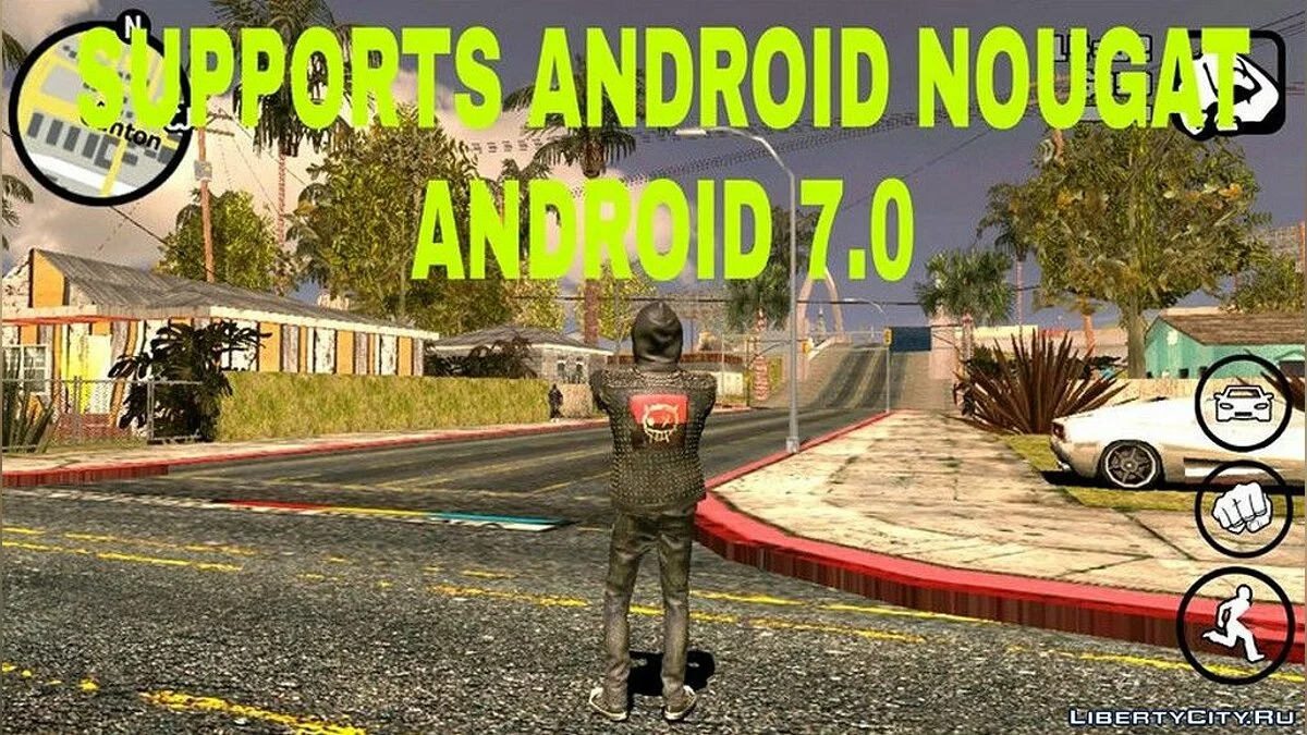 Реалістичне небо в ультра високій якості / GTA San Andreas (iOS, Android)
