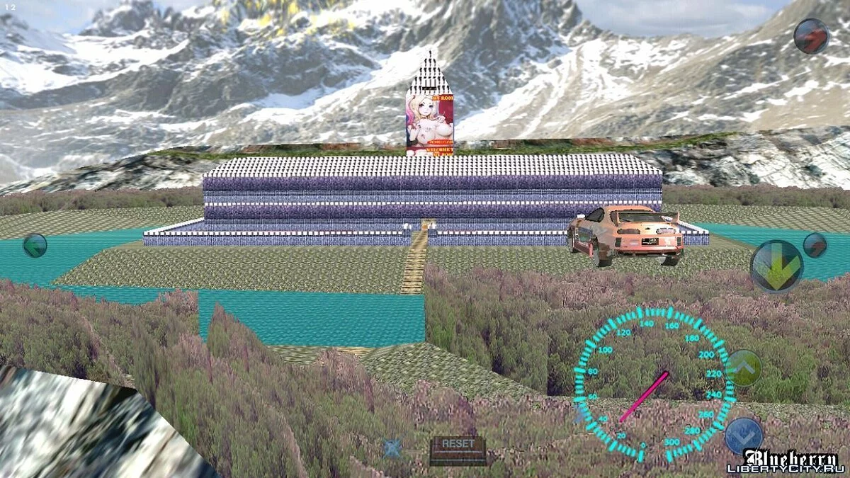 Huge Drift Track for the Entire Map / GTA San Andreas (iOS, Android)