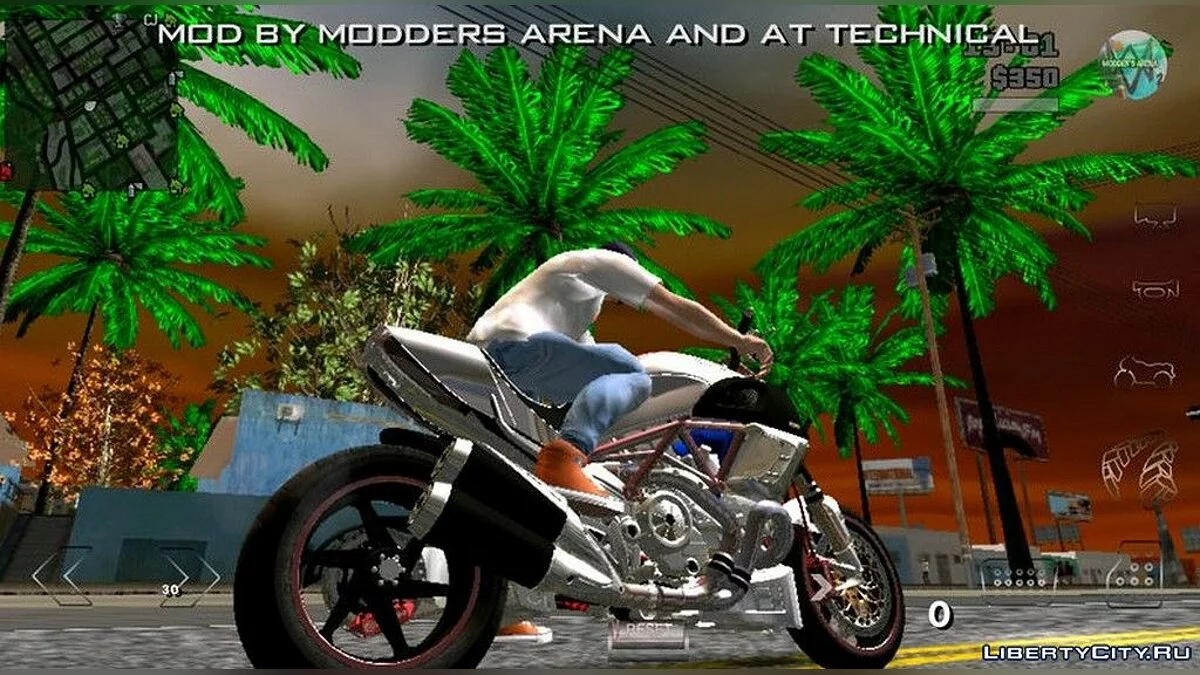Реалістичне небо в 4K / GTA San Andreas (iOS, Android)