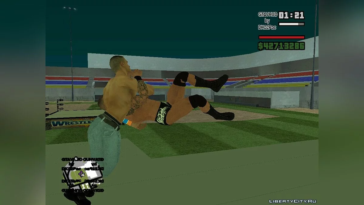 Ring Wrestlemania 33 / GTA San Andreas (iOS, Android)