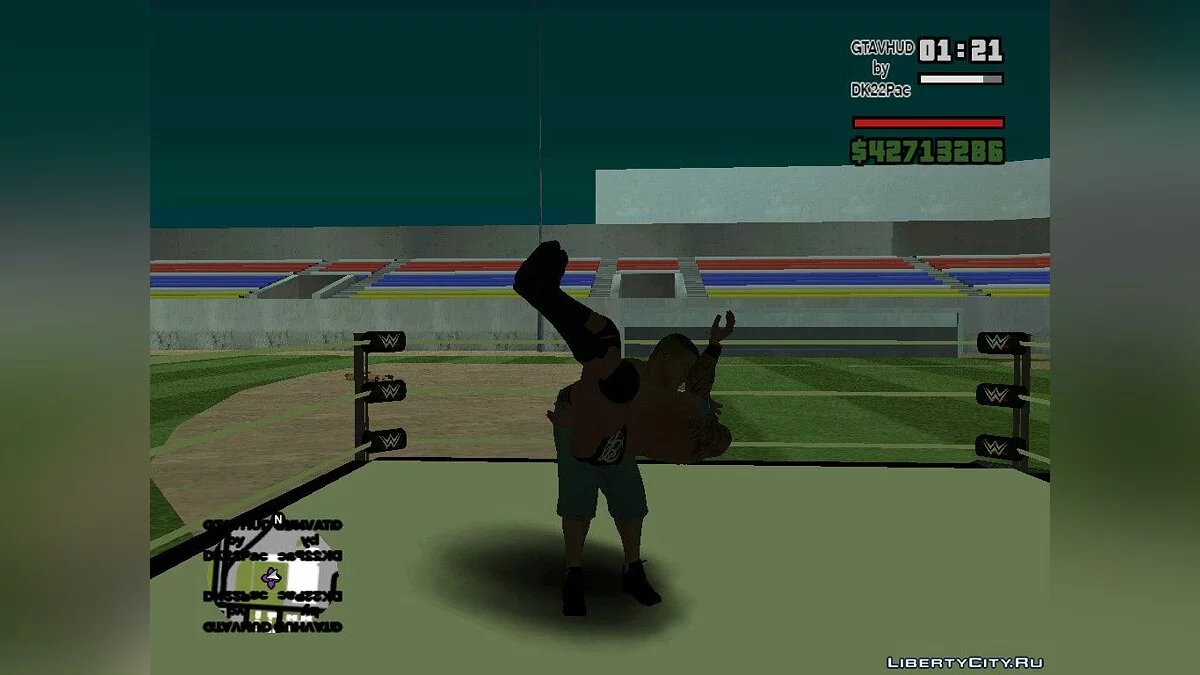 Ring Wrestlemania 33 / GTA San Andreas (iOS, Android)