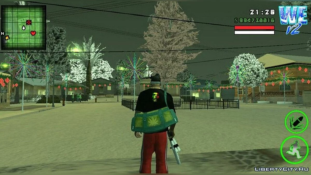 Christmas at Grove Street / GTA San Andreas (iOS, Android)