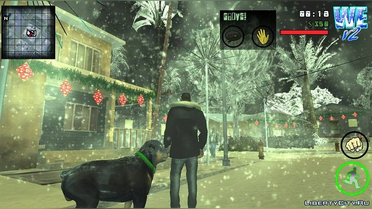 Christmas at Grove Street / GTA San Andreas (iOS, Android)