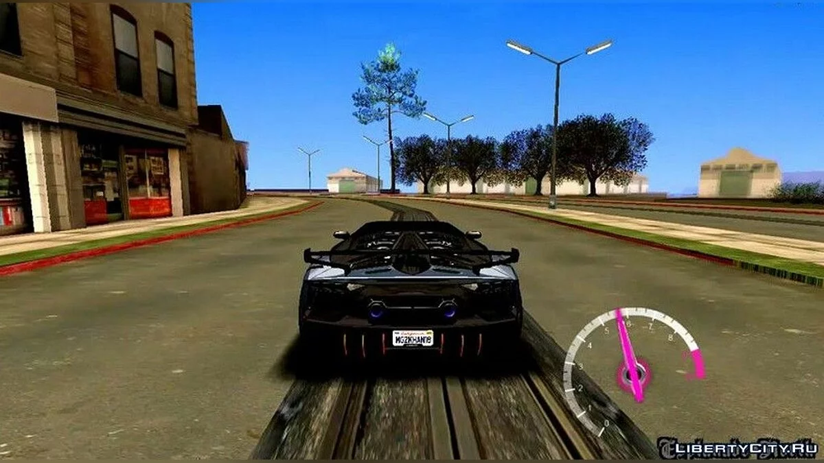 Speedometer from Forza Horizon 3 / GTA San Andreas (iOS, Android)
