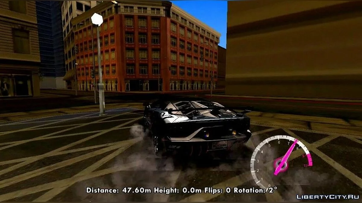 Speedometer from Forza Horizon 3 / GTA San Andreas (iOS, Android)