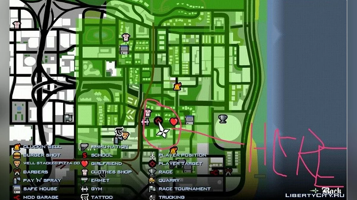Замок Марио / GTA San Andreas (iOS, Android)