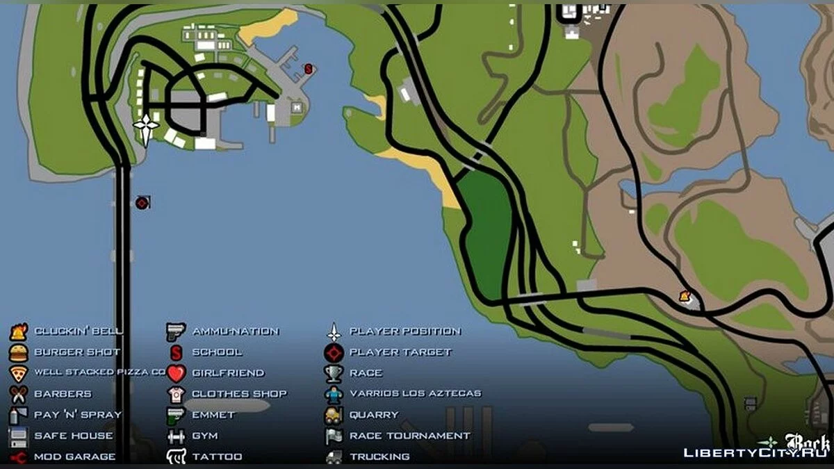 Будинок у Бей Сайд / GTA San Andreas (iOS, Android)