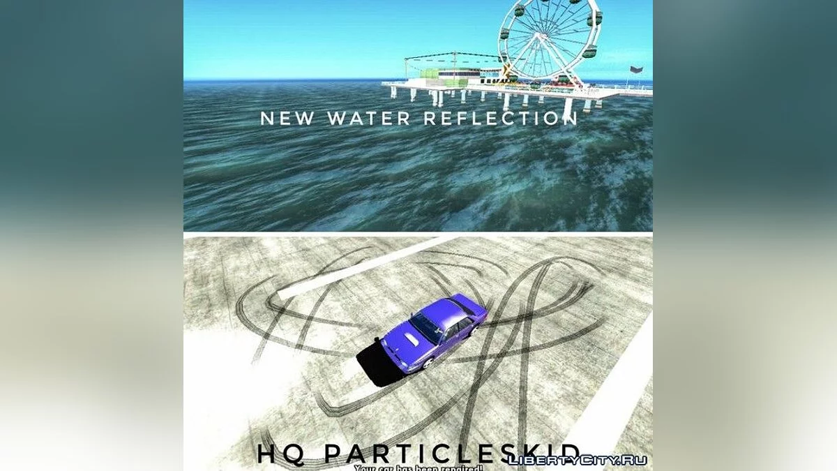 New Explosion and Particle Effects / GTA San Andreas (iOS, Android)