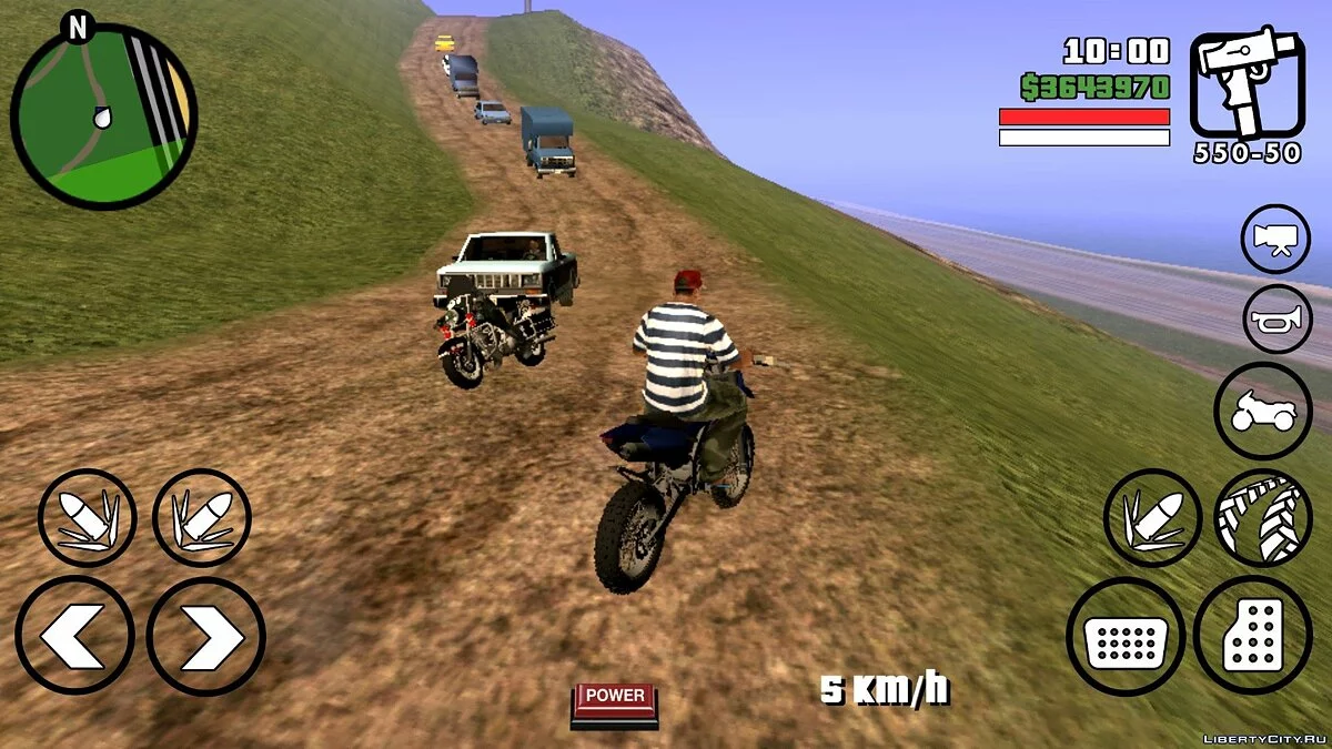 New Traffic Settings (Busy Traffic) / GTA San Andreas (iOS, Android)