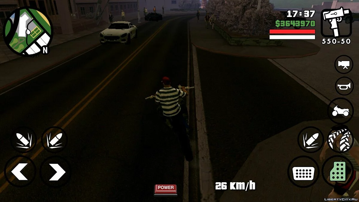 New Traffic Settings (Busy Traffic) / GTA San Andreas (iOS, Android)