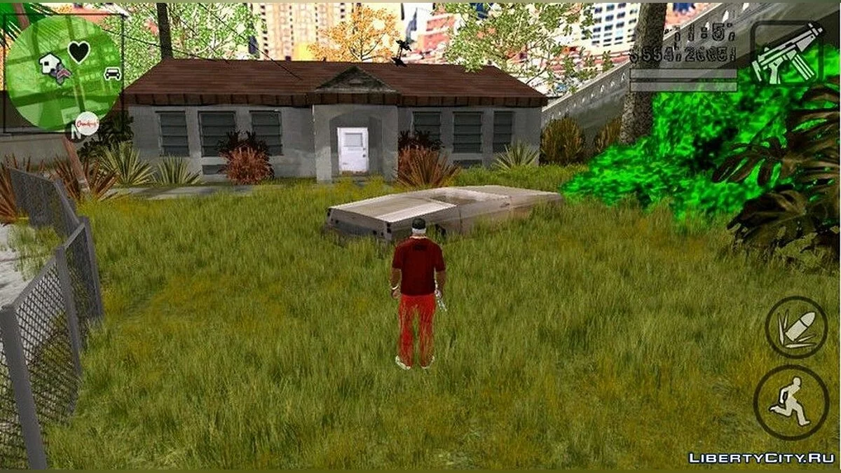 Augmentation de la végétation / GTA San Andreas (iOS, Android)