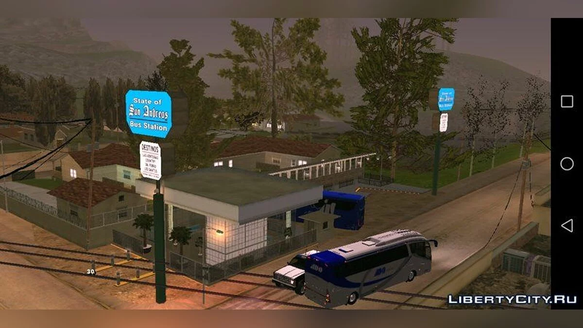 Bus Station in Palomino Creek / GTA San Andreas (iOS, Android)