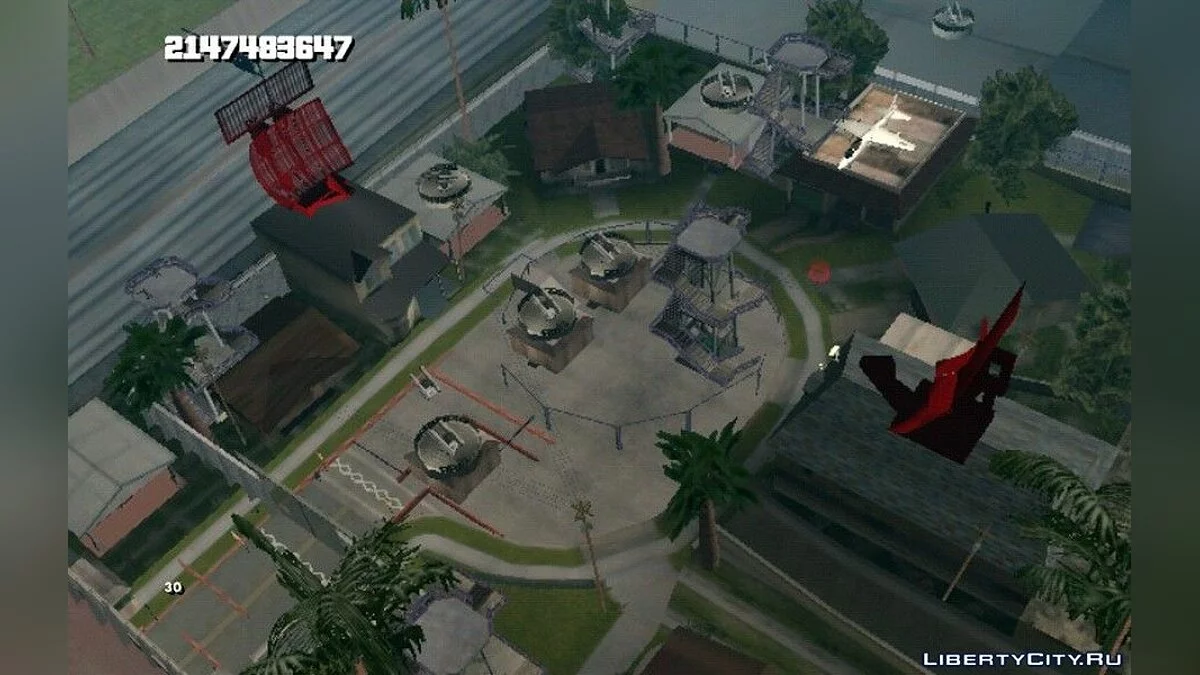 New Military Base on Grove Street / GTA San Andreas (iOS, Android)
