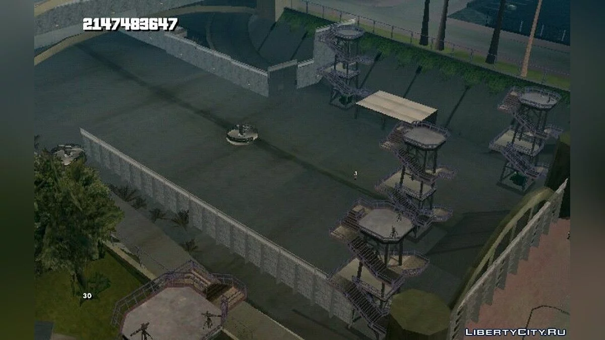 New Military Base on Grove Street / GTA San Andreas (iOS, Android)