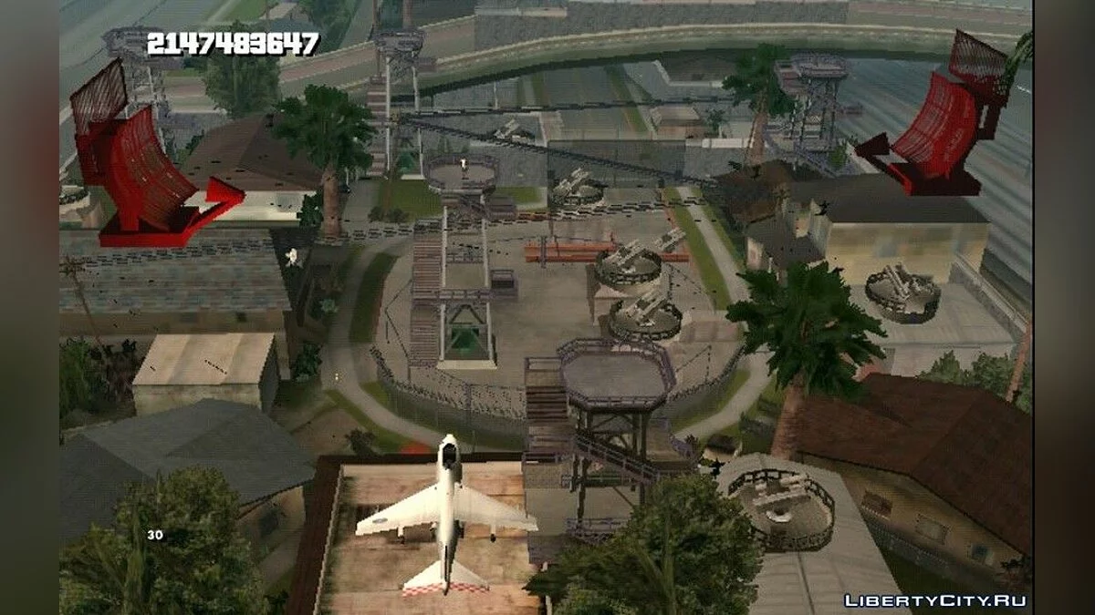 New Military Base on Grove Street / GTA San Andreas (iOS, Android)