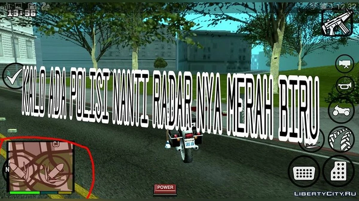 GTA 5 Radar / GTA San Andreas (iOS, Android)