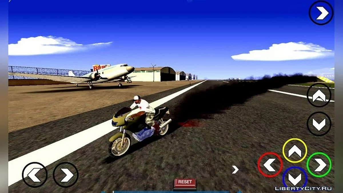 مطار واقعي / GTA سان أندرياس (iOS، أندرويد)