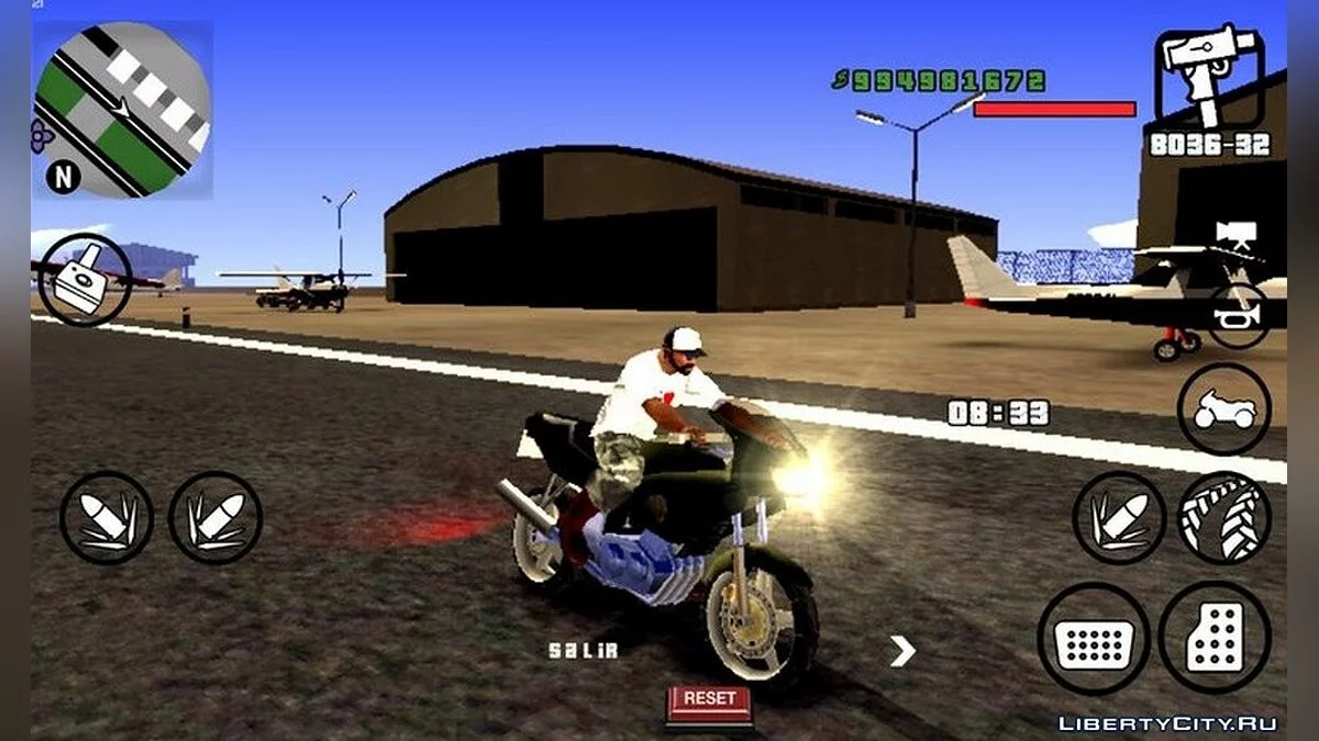 مطار واقعي / GTA سان أندرياس (iOS، أندرويد)