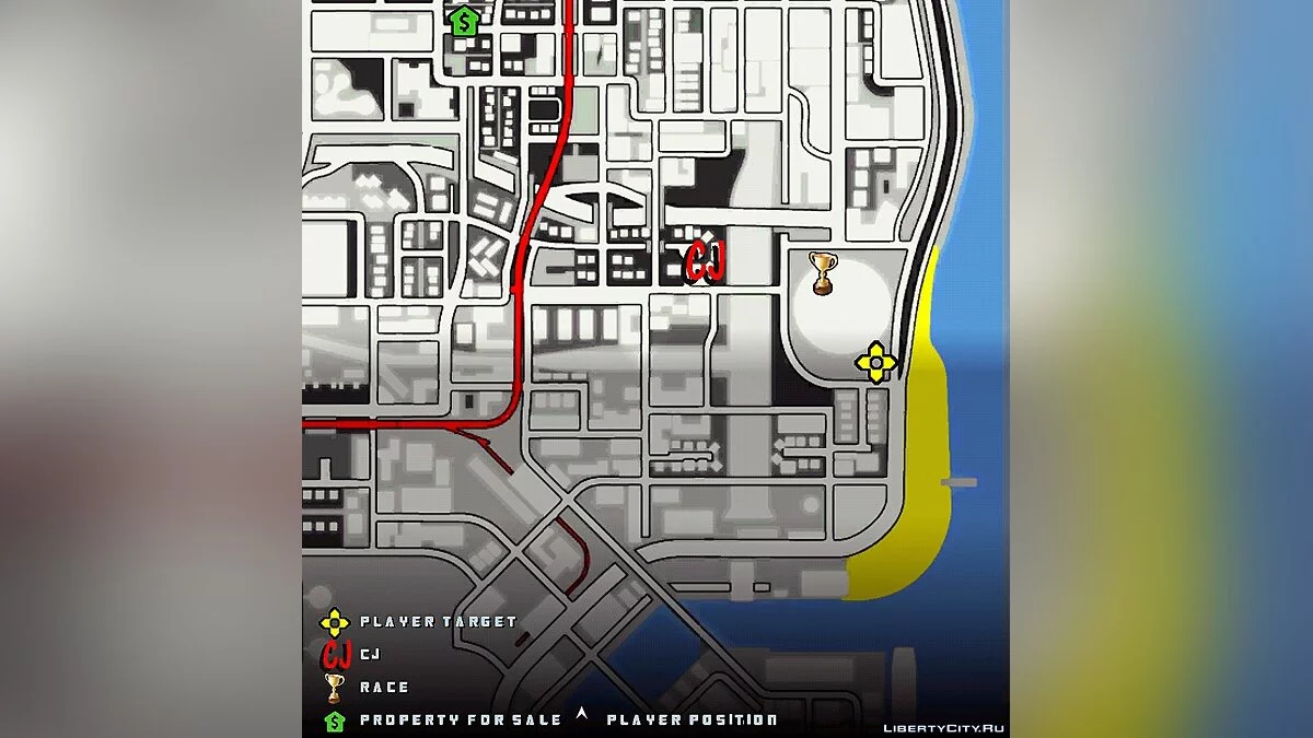 Entraînement avec Naruto Uzumaki / GTA San Andreas (iOS, Android)