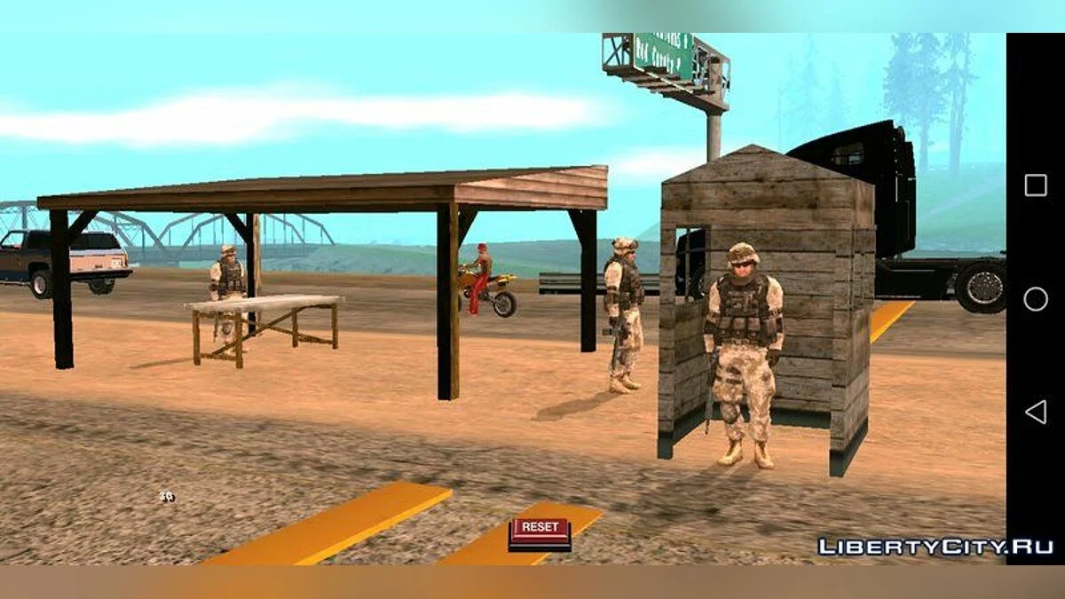 Military Checkpoint / GTA San Andreas (iOS, Android)