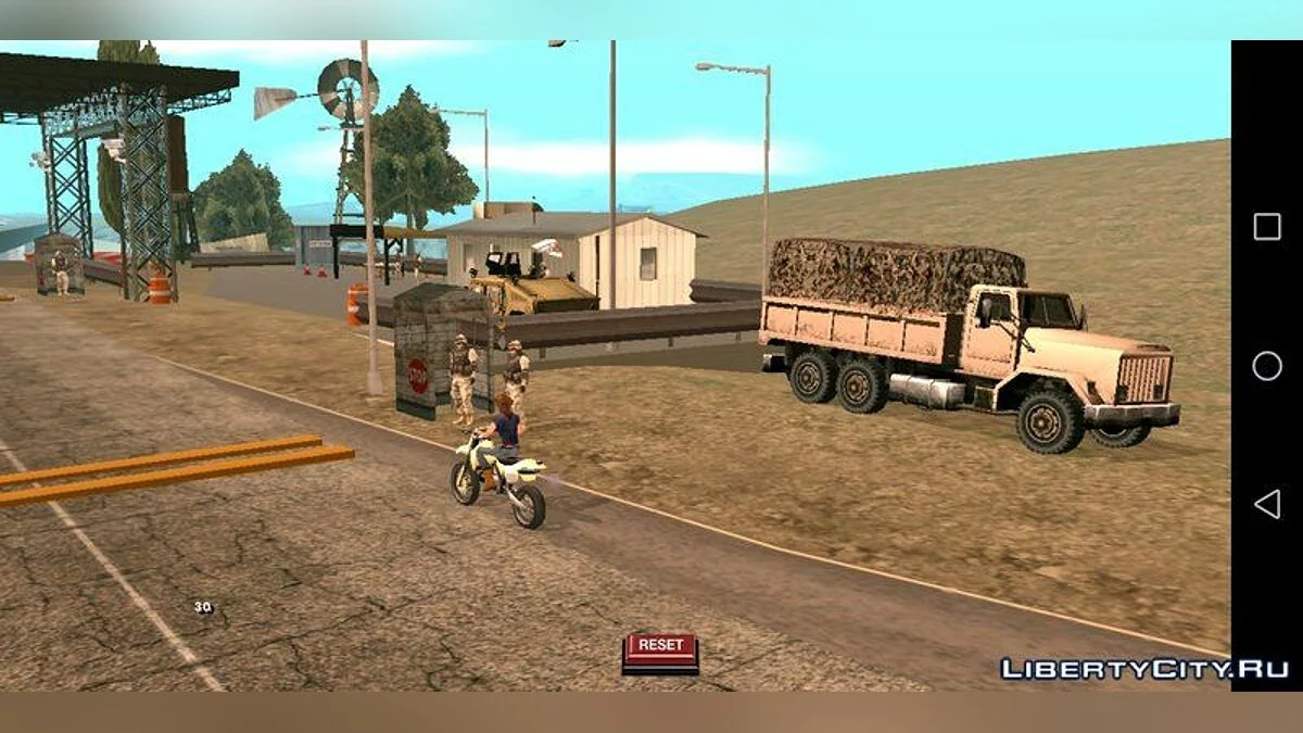 Military Checkpoint / GTA San Andreas (iOS, Android)