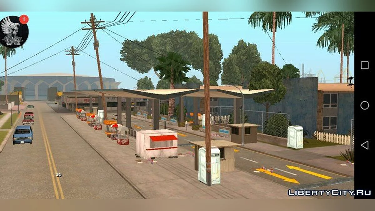 Залізничний вокзал у Лос-Сантосі / GTA San Andreas (iOS, Android)