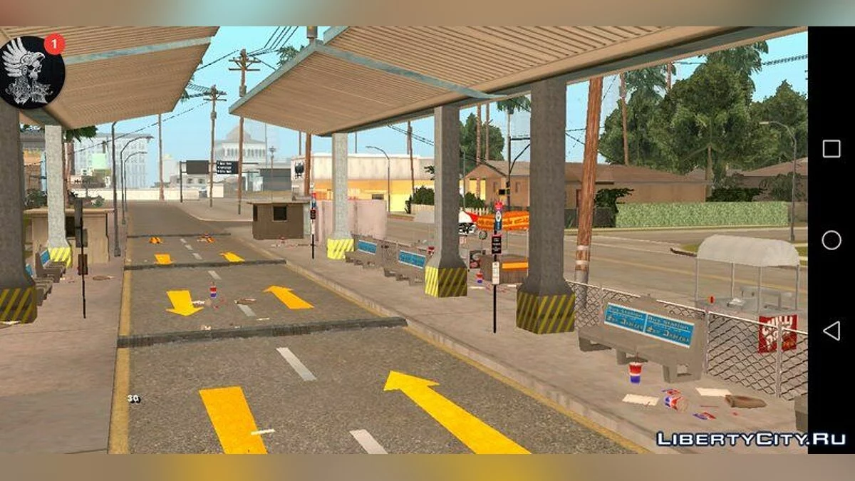 Залізничний вокзал у Лос-Сантосі / GTA San Andreas (iOS, Android)