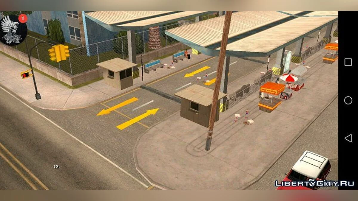 Залізничний вокзал у Лос-Сантосі / GTA San Andreas (iOS, Android)