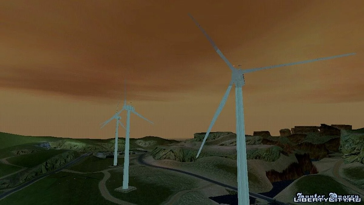 Windmills Mod / GTA San Andreas (iOS, Android)