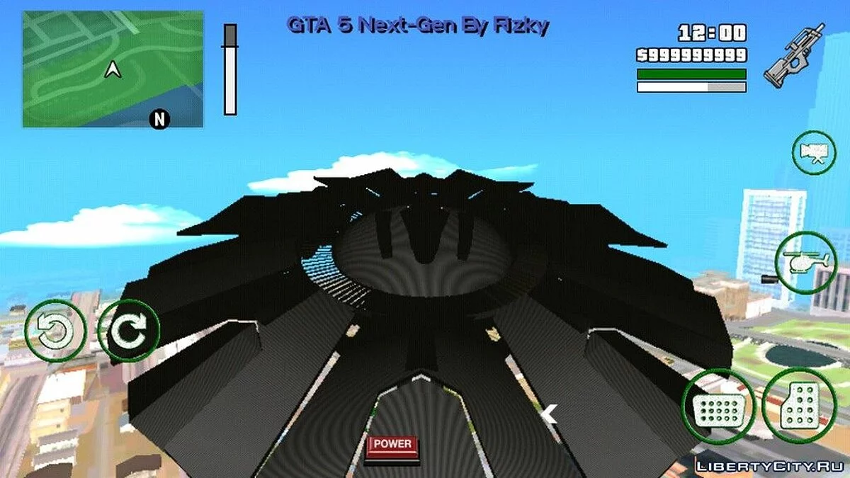 UFO mit Soundeffekten / GTA San Andreas (iOS, Android)