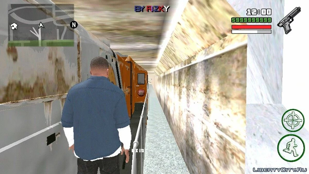Zug aus GTA 5 / GTA San Andreas (iOS, Android)