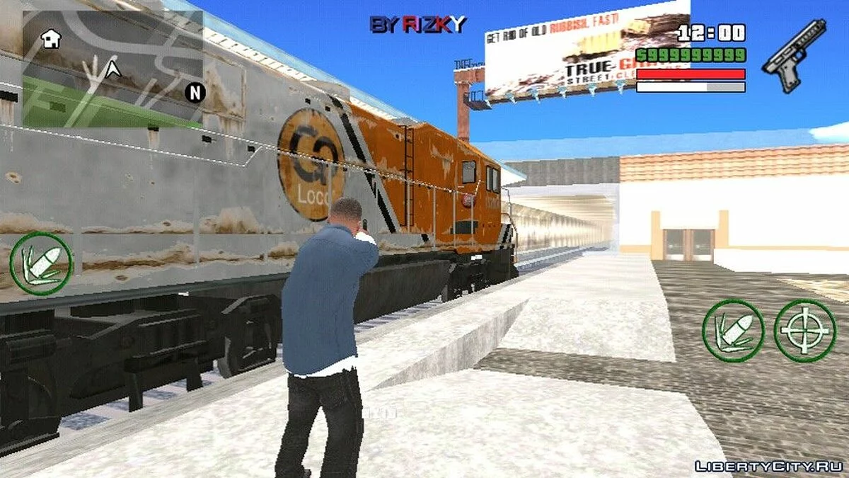 Zug aus GTA 5 / GTA San Andreas (iOS, Android)