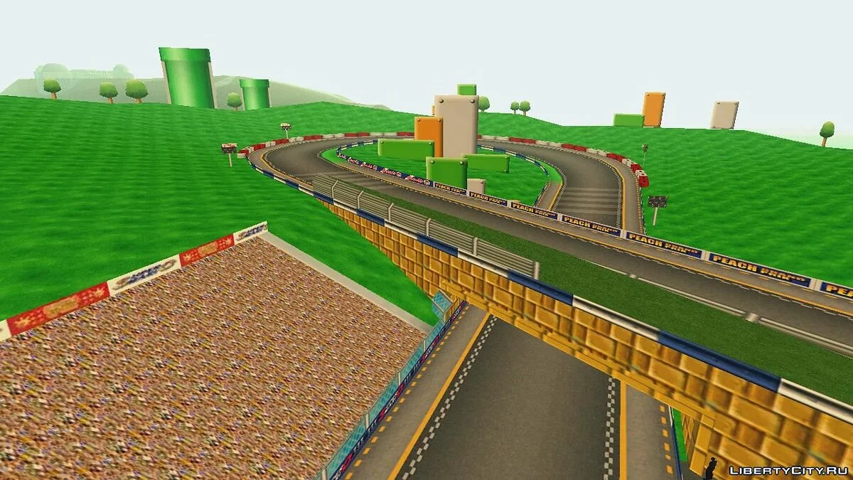 Circuit de Mario Kart / GTA San Andreas (iOS, Android)