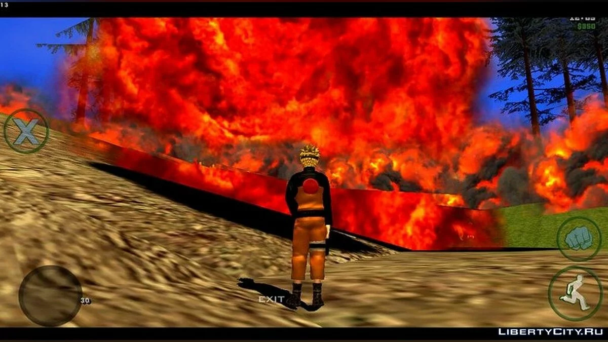 Война Шиноби / GTA San Andreas (iOS, Android)