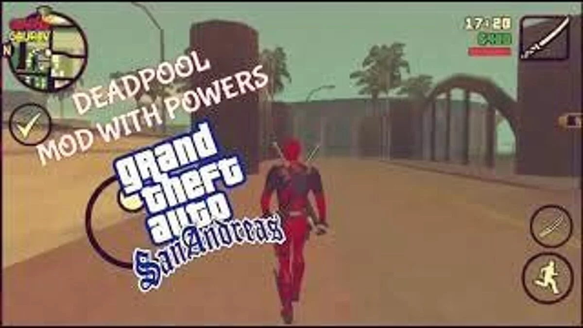 Deadpool e Seus Superpoderes / GTA San Andreas (iOS, Android)