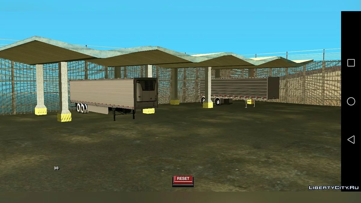 Freight Terminal in Flint County / GTA San Andreas (iOS, Android)