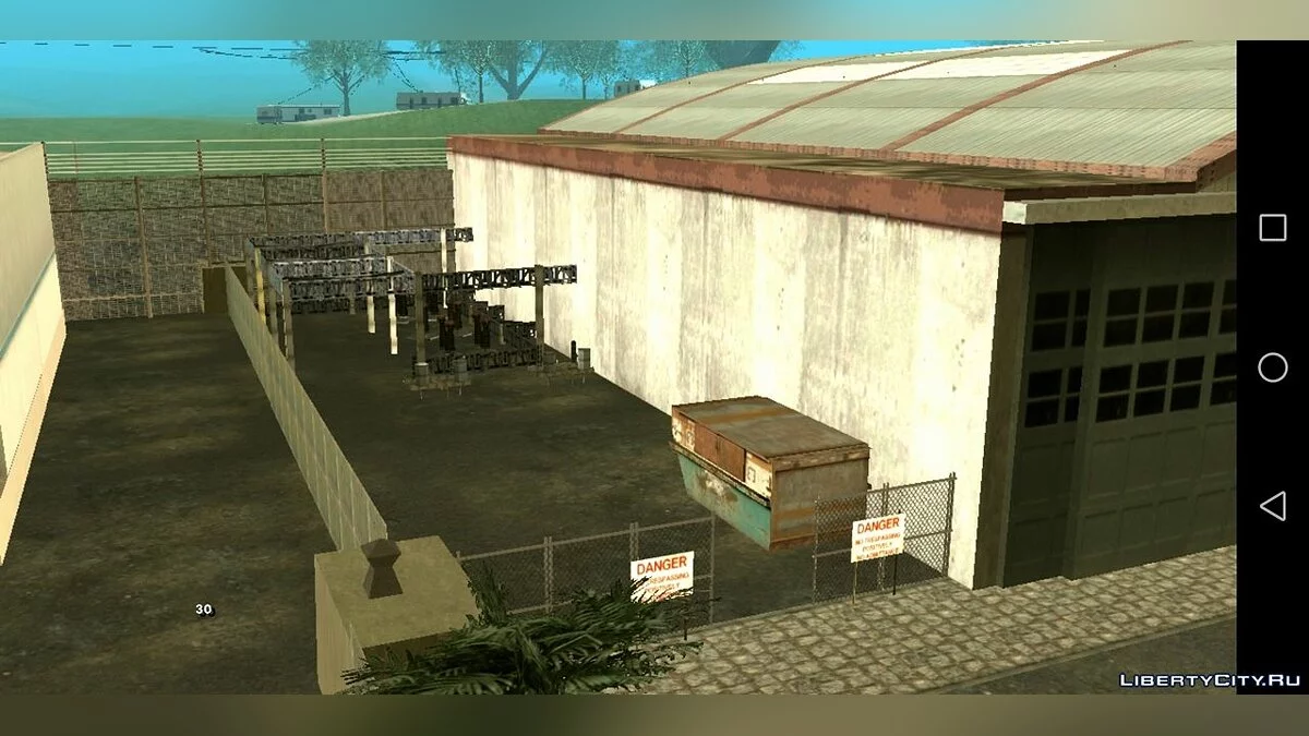 Freight Terminal in Flint County / GTA San Andreas (iOS, Android)