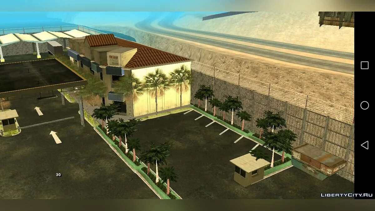Freight Terminal in Flint County / GTA San Andreas (iOS, Android)