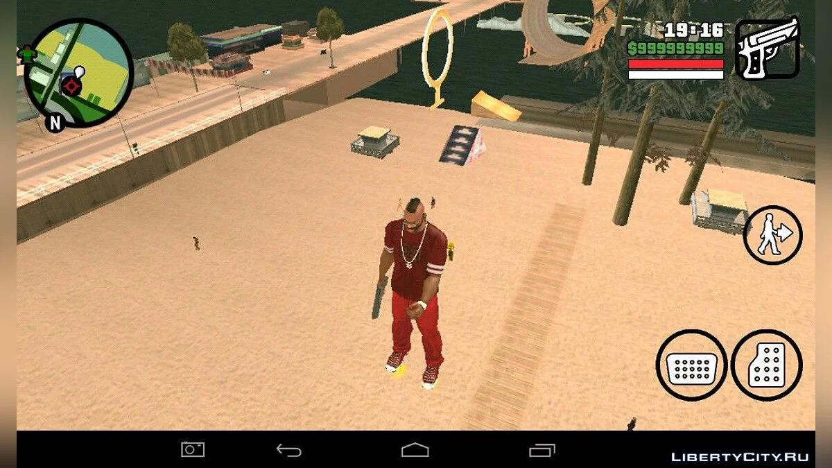 Реактивні кросівки / GTA San Andreas (iOS, Android)