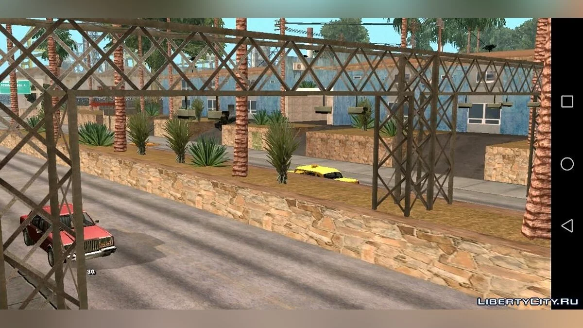Bus Station in Los Santos / GTA San Andreas (iOS, Android)